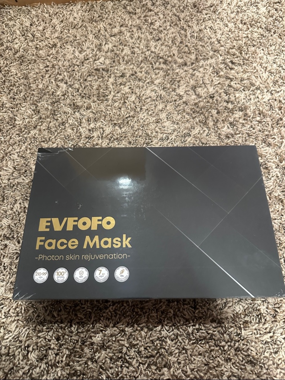 Black Photon Face Mask for Skin Rejuvenation